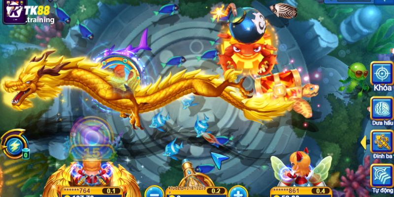 Bắn cá rồng nhận được sự quan tâm của các game thủ