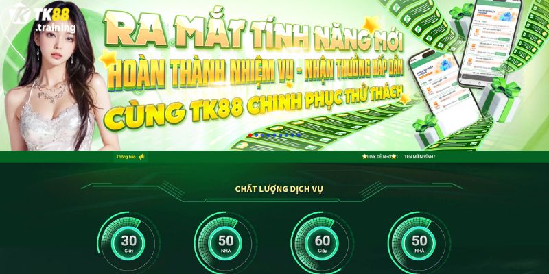 Để tải app, thành viên hãy truy cập vào chuyên trang chính thức TK88