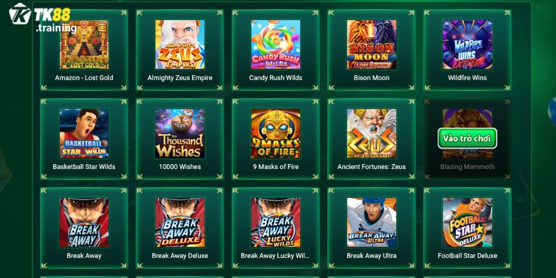 Microgaming là nhà cung cấp nổi tiếng nhất trong ngành giải trí online