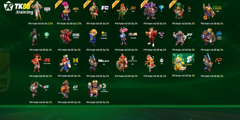 Nổ hũ TK88 là chuyên mục mang đến bộ sưu tập game slot đỉnh cao