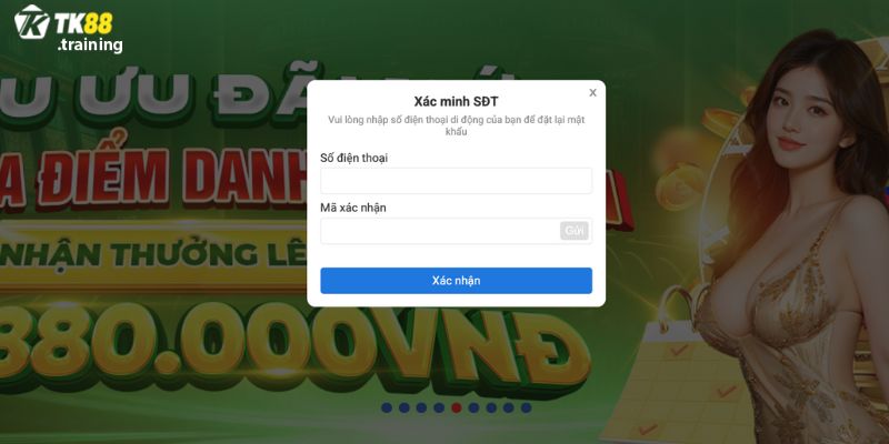 Quên mật khẩu sẽ dẫn tới việc đăng nhập vào TK88 không thành công