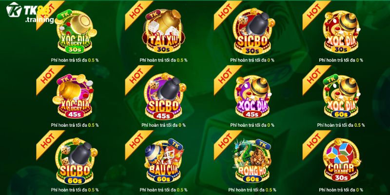 Tốc độ load game mượt mà ngay cả khi có nhiều người cùng truy cập