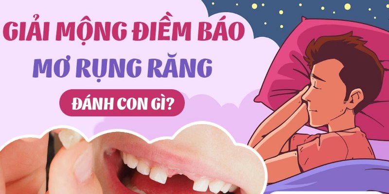 Nằm mơ thấy rụng răng đánh số mấy khi cược