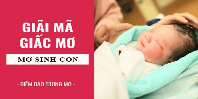 Nằm mơ thấy mình sinh con đánh số mấy chuẩn