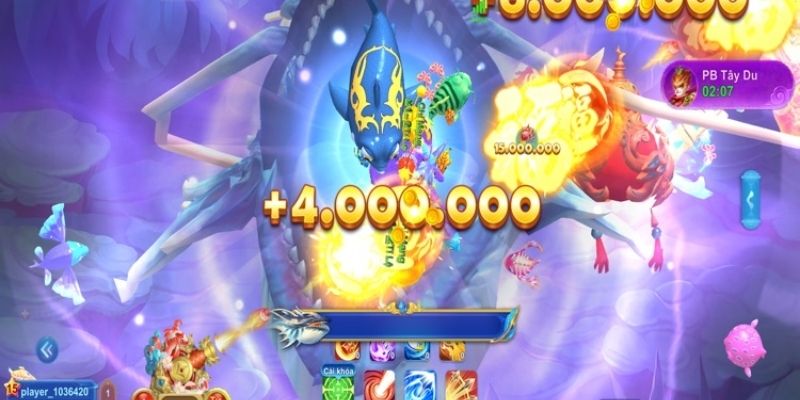 Săn cá cực chất, hạ boss cực đã, nhận thưởng cực lớn