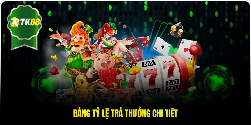 Bảng tỷ lệ trả thưởng chi tiết