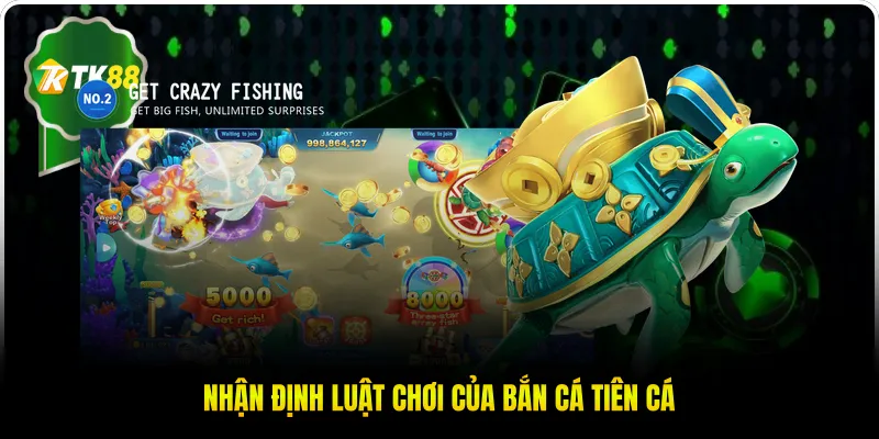 Nhận định luật chơi của bắn cá tiên cá