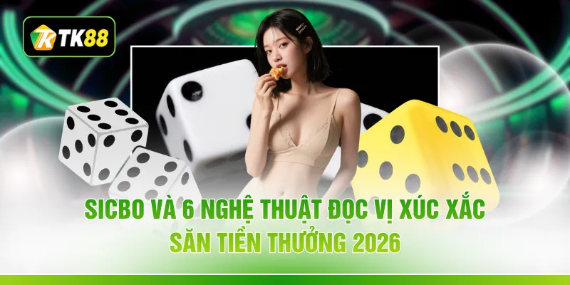 Sicbo Và 6 Nghệ Thuật Đọc Vị Xúc Xắc Săn Tiền Thưởng 2026