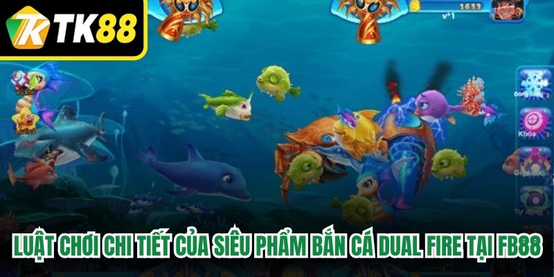 Luật chơi chi tiết của siêu phẩm Bắn cá Dual Fire tại TK88