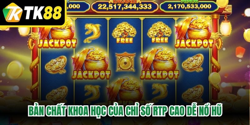 Bản chất khoa học của chỉ số RTP cao dễ nổ hũ