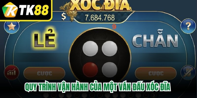 Quy trình vận hành của một ván đấu xóc đĩa tỷ lệ 1.98 diễn ra vô cùng nhanh